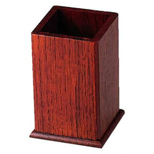 木製角型箸立 (ハイブラウン)