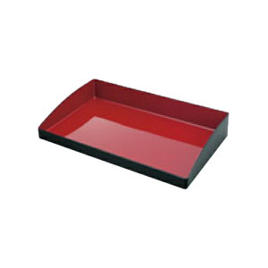 【まとめ買い10個セット品】【 マルチトレー S 黒内朱 】【 厨房器具 製菓道具 おしゃれ 飲食店 】 【 バレンタイン 手作り 】