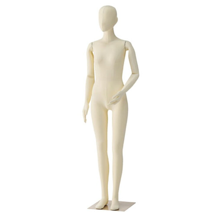 楽天市場 演出 ディスプレイ用品 婦人ボディ フレキシブルマネキン 婦人フレキシブルマネキン 小物 ディスプレー 組み立て簡単 トルソー ボディ マネキン ヘッド 店舗 婦人フレキシブルマネキン アイボリー 厨房卸問屋 名調