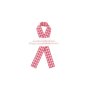 【まとめ買い10個セット品】リボン付きシール チェック 30枚 61-800-76-8 【 店舗什器 小物 ディスプレー ギフト ラッピング 包装紙 袋 消耗品 店舗備品 】