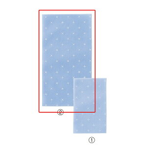 �s�D�z�M�t�g�o�b�O�L���L���u���[ 18X33cm 50�� 61-658-68-2