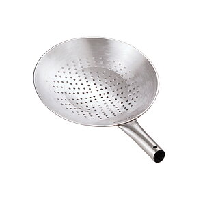 ステンレス ジャーレン 21cm (18-0 穴明北京鍋 21cm)