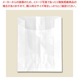 【まとめ買い10個セット品】NF耐油ポテト袋 M 白無地