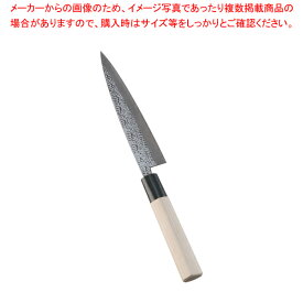 槌目 貝サキ(片刃) 15cm【和包丁 和庖丁 業務用】