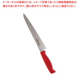 【まとめ買い10個セット品】遠藤商事 / TKG-NEO(ネオ)カラー 筋引 24cm レッド