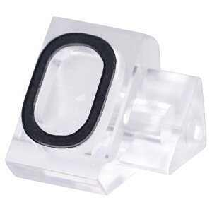 ニュープライスキューブ補充用単品L用 透明/黒文字 0【値札 アパレル 連結 メニュー 店舗用 業務用】