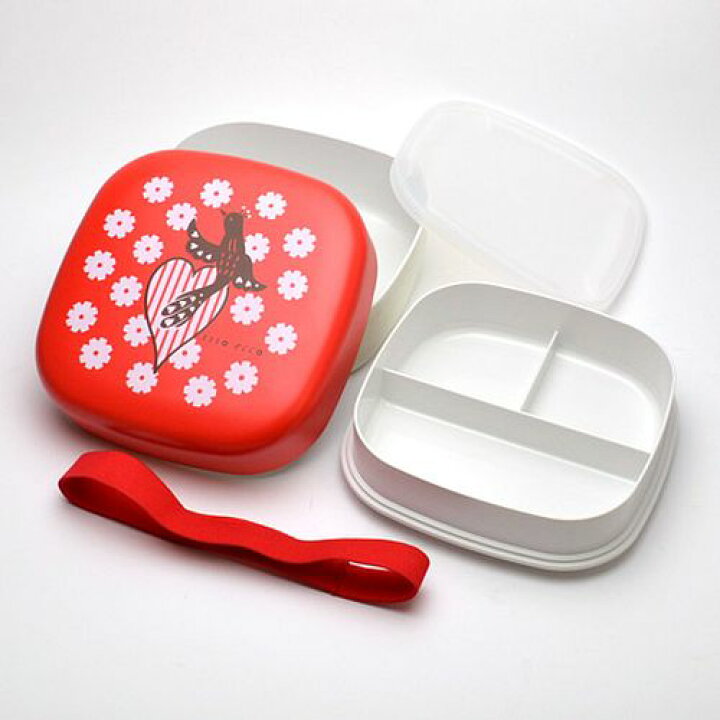 楽天市場 お重 お弁当箱 Isso Ecco ピクニックランチ ハミングバード レッド 雑貨 お弁当箱 弁当 子供 ピクニック 可愛い かわいい 厨房卸問屋 名調