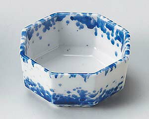 【まとめ買い10個セット品】和食器 ホ042-178 吹墨八角スタック珍味【キャンセル/返品不可】