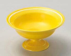 和食器 ト054-308 黄釉 一引高台小鉢