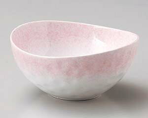 和食器 ロ070-078 ピンク吹き楕円中鉢【卸問屋名調 おしゃれ 食器 テーブルウェア 業務用 居酒屋 レストラン 喫茶店 ホテル 家庭用】