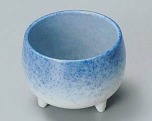 和食器 カ087-018 吹墨丸三ツ足珍味(小)【卸問屋名調 おしゃれ 食器 テーブルウェア 業務用 居酒屋 レストラン 喫茶店 ホテル 家庭用】
