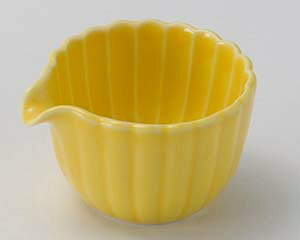 【まとめ買い10個セット品】和食器 チ092-298 黄菊型片口小付【キャンセル/返品不可】