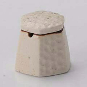 和食器 ホ294-288 白御影六角辛子入【卸問屋名調 おしゃれ 食器 テーブルウェア 業務用 居酒屋 レストラン 喫茶店 ホテル 家庭用】