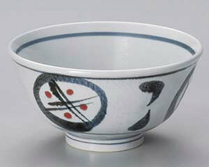 【まとめ買い10個セット品】和食器 ユ332-458 丸紋釉裏紅反5.8丼【キャンセル/返品不可】