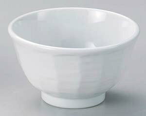 【まとめ買い10個セット品】和食器 ヤ347-298 白4.5けずり丼【キャンセル/返品不可】
