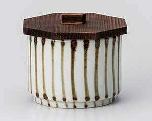 【まとめ買い10個セット品】和食器 ホ359-338 十草スタック飯器(蓋付)【キャンセル/返品不可】