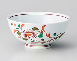 【まとめ買い10個セット品】和食器 ウ368-048 錦草花飯碗【キャンセル/返品不可】
