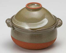 【まとめ買い10個セット品】和食器 ス405-197 京風白刷毛目碗付雑炊鍋【キャンセル/返品不可】