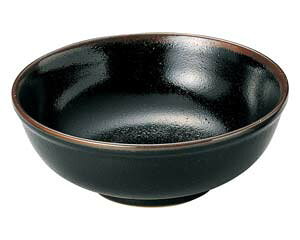 和食器 ア439-158 柚子天目 6.5玉丼【卸問屋名調 おしゃれ 食器 テーブルウェア 業務用 居酒屋 レストラン 喫茶店 ホテル 家庭用】