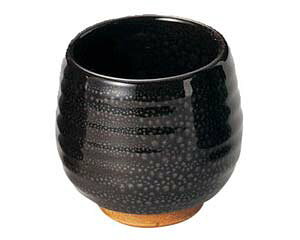 和食器 ユ435-258 油滴天目 玉湯呑(小)【卸問屋名調 おしゃれ 食器 テーブルウェア 業務用 居酒屋 レストラン 喫茶店 ホテル 家庭用】