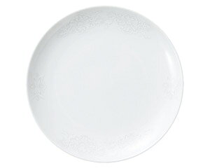 ア659-068B スーパーチャイナ華清(無地) 7.5インチ丸皿【卸問屋名調 おしゃれ 食器 テーブルウェア 業務用 居酒屋 レストラン 喫茶店 ホテル 家庭用】