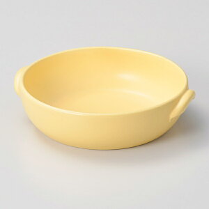 和食器 ス604-058 リモーネ丸グラタン(小)【卸問屋名調 おしゃれ 食器 テーブルウェア 業務用 居酒屋 レストラン 喫茶店 ホテル 家庭用】