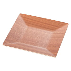 和食器 ホ738-178 マホガニー正角型トレー 26cm【卸問屋名調 おしゃれ 食器 テーブルウェア 業務用 居酒屋 レストラン 喫茶店 ホテル 家庭用】