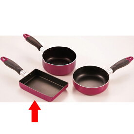 パール金属 クレア ふっ素加工ミニ玉子焼[レッド]【卵焼き鍋 業務用 卵焼き器 人気 玉子焼き器 玉子焼き 卵焼き用 おすすめ 卵焼き器 玉子焼き器 玉子焼 フライパン】