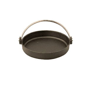 トキワ すきやき鍋 ツル付黒 26cm SY-11【 湯豆腐 すき焼き鍋 すきやき鍋 鉄 鉄すき焼き鍋 鉄製 懐石鍋】