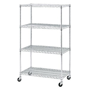 ���C���[���b�N D45cm�^�C�v �L���X�^�[�t�� H159cm 4�i D45.7cm W90.7cm 61-62-2-2 �y �V���[�Y�Y�� ���C���[���b�N�E�X�`�[�����b�N ���C���[���b�N�x�[�V�b�N�^�C�v ���C���[���b�N D45cm�^�C�v �L��