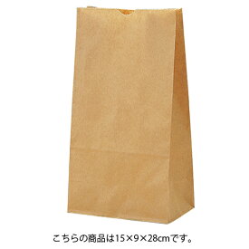 【まとめ買い10個セット品】 茶無地 15×9×28 1000枚