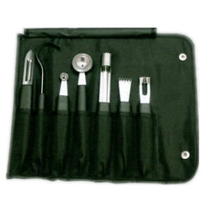 トライアングル 細工セット7P 90255-0705【業務用 洋包丁 業務用 店舗用 店用 プロ用 キッチン用品 厨房 レストラン 料理 調理 販売】【メイチョー】