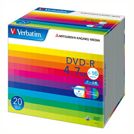 バーベイタムジャパン PC DATA用 DVD-R DHR47JP20V1 20枚【メイチョー】