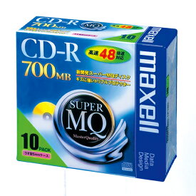 【まとめ買い10個セット品】 maxell PC DATA用 CD-R CDR700S.1P10S 10枚【メイチョー】