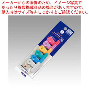 【まとめ買い10個セット品】カラー目玉クリップ 小小 色込 6個入 KCS-2544 1個【メイチョー】