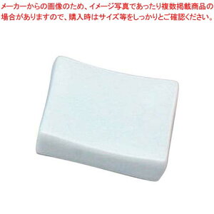【まとめ買い10個セット品】 アルセラム強化食器 白四角箸置 EC8-75【メイチョー】
