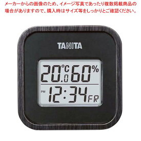 タニタ デジタル温湿度計 TT-571-BK ブラック【メイチョー】