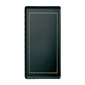 【まとめ買い10個セット品】【 波渕ケーキトレー黒 金ライン 小 】【 厨房器具 製菓道具 おしゃれ 飲食店 】 【 バレンタイン 手作り 】【メイチョー】