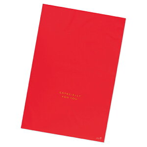 【まとめ買い10個セット品】 梨地ギフトバッグ レッド 30×43cm 30枚 61-803-2-5 【メイチョー】