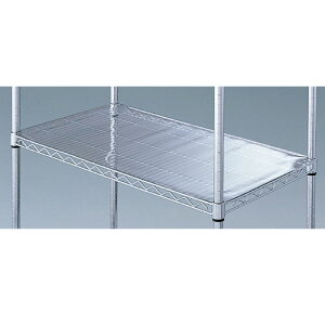 【まとめ買い10個セット品】ワイヤーラック スチール棚用透明シート D45.7cm用 W90.7cm用 61-65-6-2 【店舗什器 パネル ディスプレー 棚 店舗備品】【メイチョー】