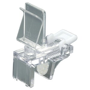 【まとめ買い10個セット品】eZクランプ 小 2個 61-204-12-1 【店舗什器 小物 ディスプレー POP ポスター 消耗品 店舗備品】【メイチョー】