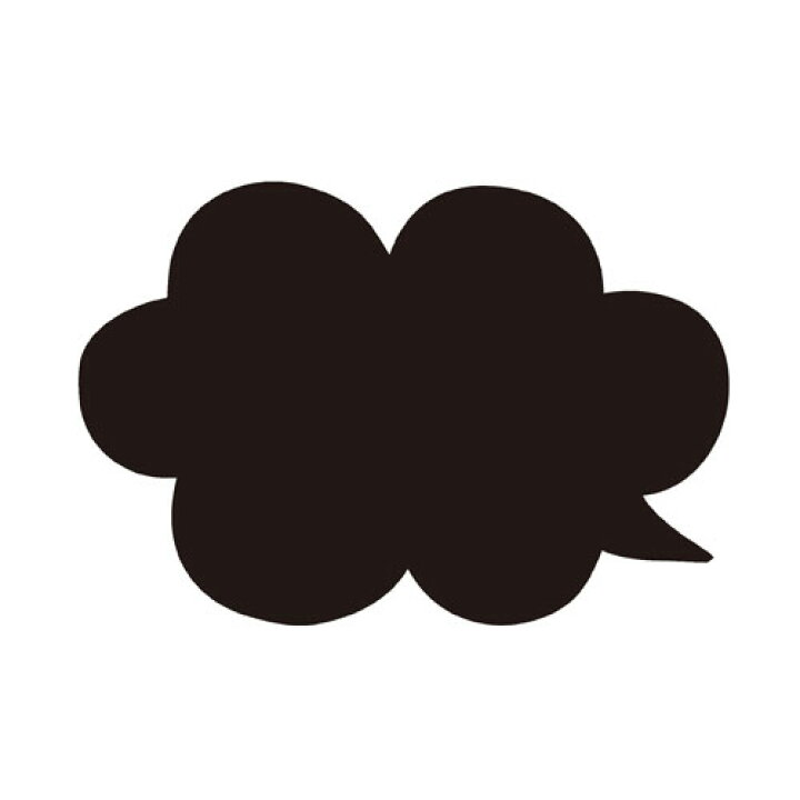 楽天市場 吹き出しショーカード ブラック 無地 50枚 販促用品 ポスター Pop 店舗備品 開業プロ メイチョー