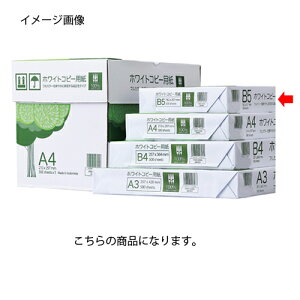 【まとめ買い10個セット品】 ホワイトコピー用紙 B5 500枚 61-755-38-1 【 PC関連用品 OA用紙 PPC用紙 コピー用紙 日用品 文具 業務用 印刷用紙 】