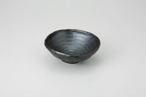 和食器 銀彩黒 なで角鉢(大) 37K091-22 まごころ第37集 【キャンセル/返品不可】【メイチョー】