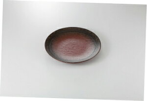 和食器 備前焼〆 8.0皿 37K241-26 まごころ第37集 【キャンセル/返品不可】【メイチョー】