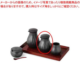 【まとめ買い10個セット品】和食器 いぶし黒 しのぎ汁次(小) 37K448-34 まごころ第37集【メイチョー】