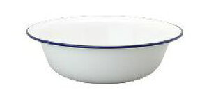 野田琺瑯 琺瑯 洗面器 紺縁【メイチョー】