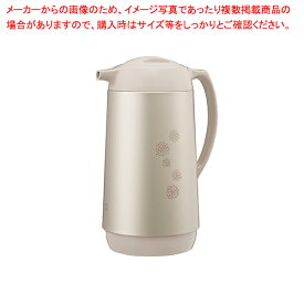 【まとめ買い10個セット品】象印 ガラス製ハンドポット AG-KE10(1.0L) マットベージュ【メイチョー】