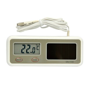 熱研 新ソーラーデジタル温度計 SN-1100【メイチョー】
