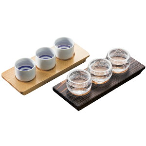 利き酒トレイ (白木) 16229【メイチョー】